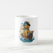 Pirat Pudel � Lustiger Seemann Kaffeetasse (Mittel)