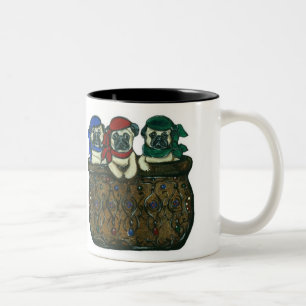 Pirat Pug Tasse