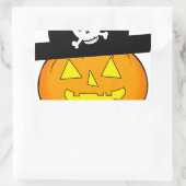 Pirat Rechteckiger Aufkleber (Tasche)