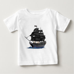 PIRAT SHIP.PNG BABY T-SHIRT