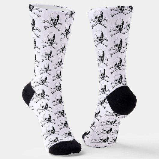 Pirat Socken (Gewinkelt)