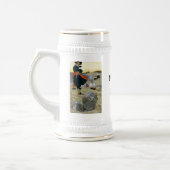 Pirat Stein Bierglas (Links)