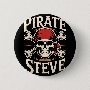 Pirat Steve Button