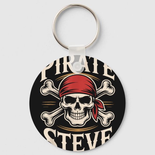Pirat Steve Schlüsselanhänger (Vorderseite)