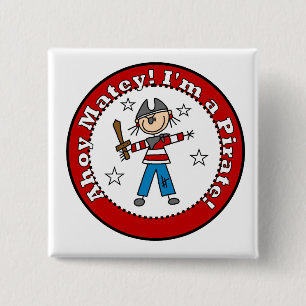 Pirat T-Shirts und Geschenke Button