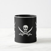 Pirat u. Monogramm Tasse (Zentrum)