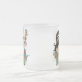 Pirat und Piraten-Schiff Mattglastasse (Mittel)