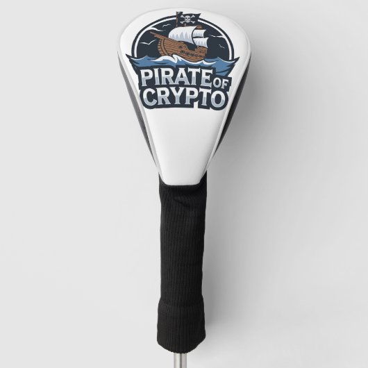 Pirat von Crypto Golf Headcover (Vorderseite)