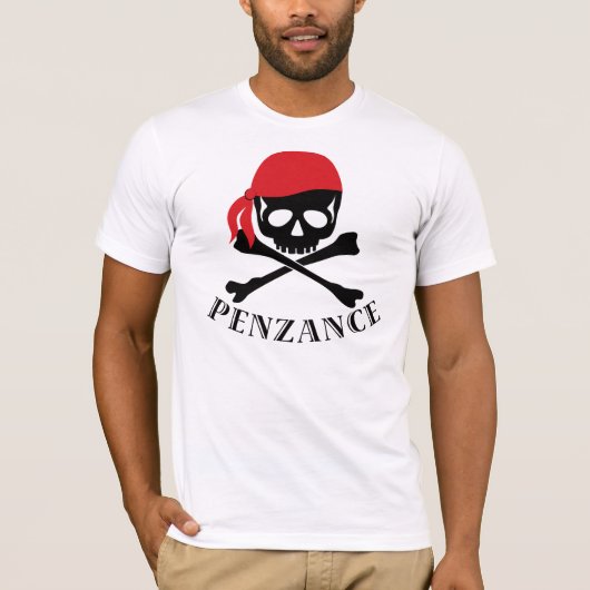 Pirat von Penzance T-Shirt (Vorderseite)
