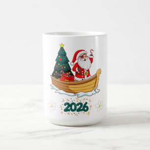 Pirat Weihnachtsmann 2026   Weihnachten  Kaffeetasse