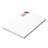 Pirat Westie Notizblock (Rotiert)