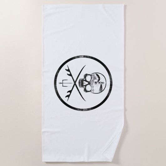 Pirata do SURF&KITE Strandtuch (Vorderseite)