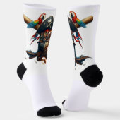 pirata socken (Gewinkelt)