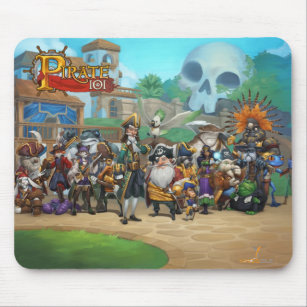 Pirate101 Skull Island Register Mousepad