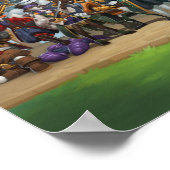 Pirate101 Skull Island Roster Poster (Ecke)