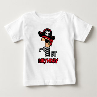 Pirate 1. Geburtstag T - Shirt