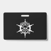 Pirate Abzeichen Ausweis (Rückseite)