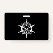 Pirate Abzeichen Ausweis (Rückseite)