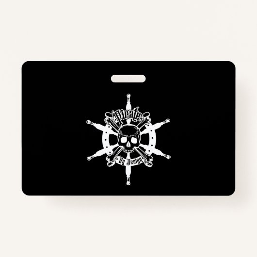 Pirate Abzeichen Ausweis (Rückseite)
