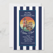 Pirate Adventure Einladung (Vorderseite)