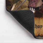 Pirate - Ahoy Matey - Anpassbare Mousepad (Ecke)