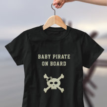 Pirate an Bord Funny Pregnancy Ankündigung