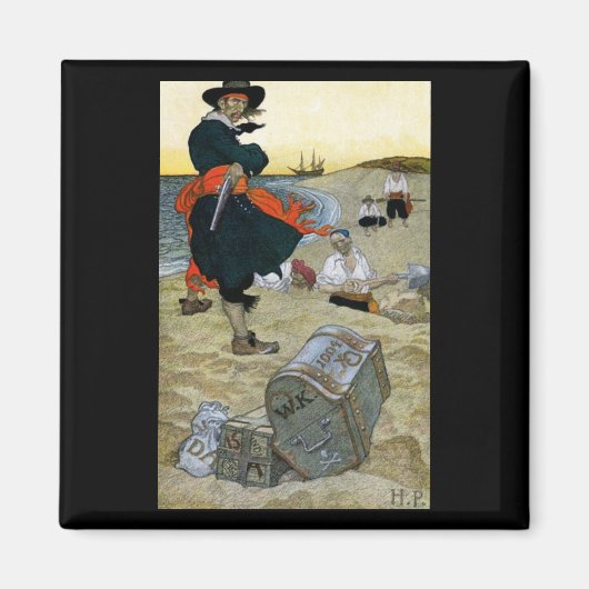 Pirate Art Magnet (Vorne)