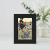 Pirate Art Postkarte (Stehend Vorderseite)