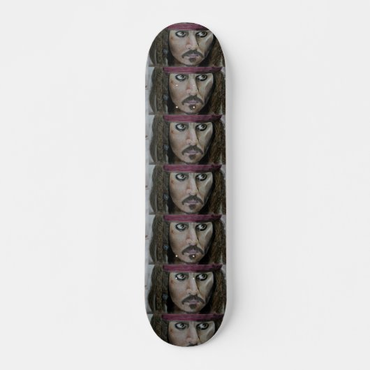 PIRATE ART Skateboard (Vorne)