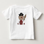Pirate Baby Baby T-shirt (Rückseite)