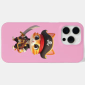 Pirate Baby Cat iPhone/iPad Case (Rückseite (Horizontal))
