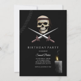 Pirate-Bachelor-Party - Thema Piraten Einladung