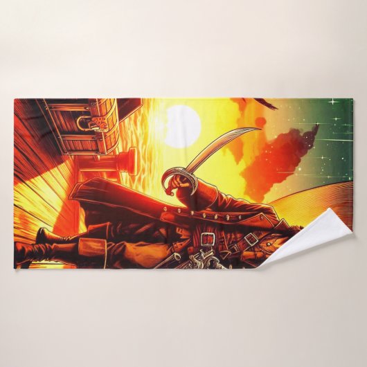 Pirate Badehandtuch (Badehandtuch)