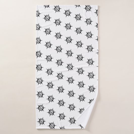 Pirate Bath Handtuch Badehandtuch (Badehandtuch)