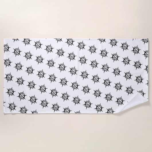 Pirate Beach Handtuch (Vorderseite)