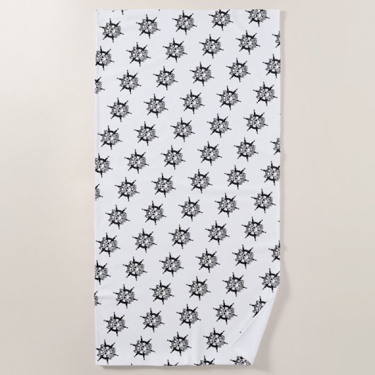 Pirate Beach Handtuch (Vorderseite)