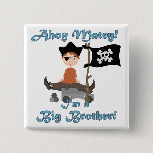 Pirate Big Brother Button (Vorderseite)
