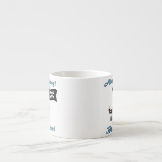 Pirate Big Brother Espressotasse (Vorderseite)