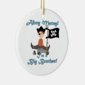Pirate Big Brother Keramikornament (Rechts)