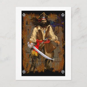 Pirate-Big und Bad Postkarte