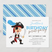 Pirate Birthday Adventure Ankündigung (Vorne/Hinten)