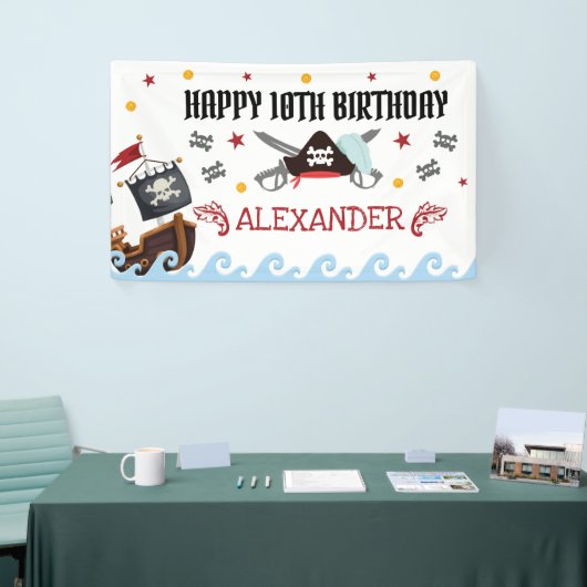 Pirate Birthday Banner (Messeveranstaltung)