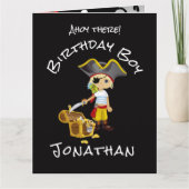 Pirate Birthday Card Karte (Vorderseite)