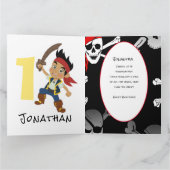 Pirate Birthday Card Karte (Innenseite)