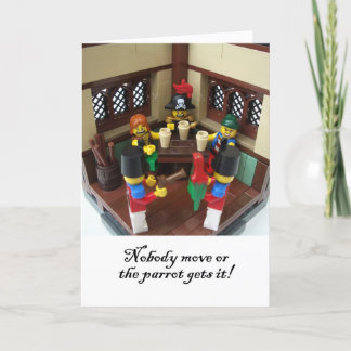 Pirate Birthday Card Karte