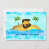 Pirate Birthday Einladungen (Rückseite)