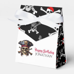 Pirate Birthday Favor Box Geschenkschachtel