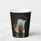 Pirate Birthday Paper Cups Pappbecher (Rückseite)