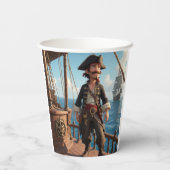 Pirate Birthday Pappbecher (Rückseite)