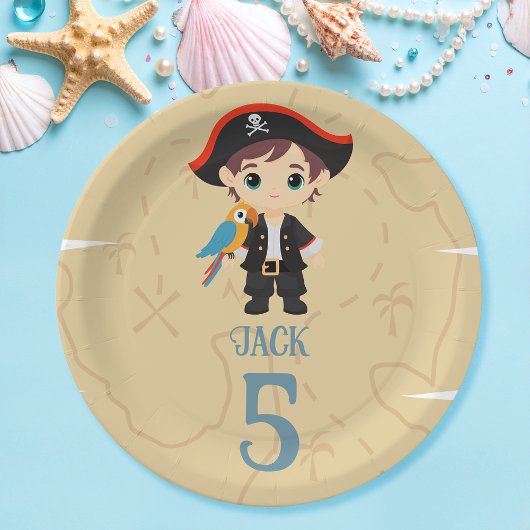 Pirate Birthday Pappteller